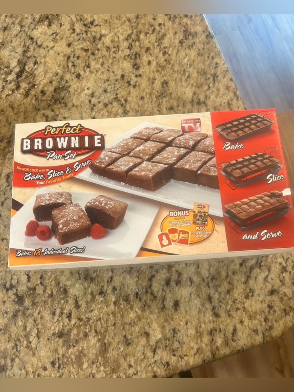 As Seen on TV Perfect Brownie Baking Set